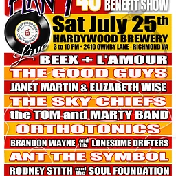 Plan 9 45th Anniversary Benefit Show!