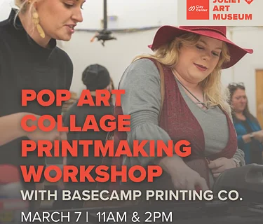Pop Art Collage Printmaking Workshop