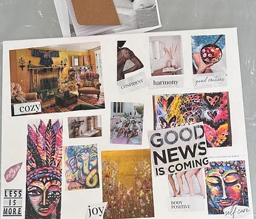 Manifest Your Best Life- Create Your Vision Board