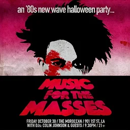 Music for the Masses: Dark 80's New Wave Halloween