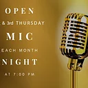 3rd Thursday Open Mic Night!