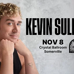 Sun 11/8 - Kevin Sullivan at Crystal Ballroom