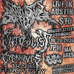 So this is suffering / Eye knives / Fatalist / Bludgeon the weak