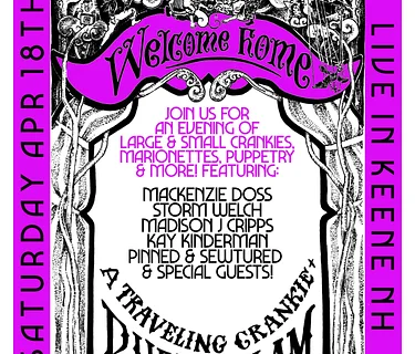 Welcome Home: A Traveling Crankie Puppet Slam!