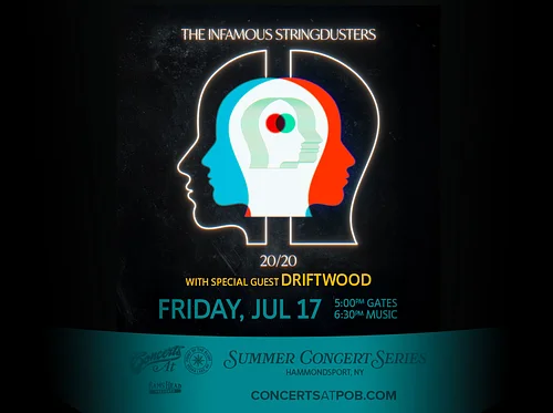 The Infamous Stringdusters with Special Guest Driftwood at Concerts at Point of the Bluff
