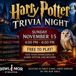 Harry Potter Trivia - November 15