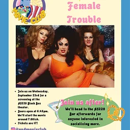 PVD Movie Club presents: Female Trouble