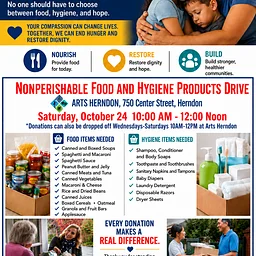 Nonperishable Food and Hygiene Products Drive