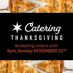 Last Day for Thanksgiving Catering Orders