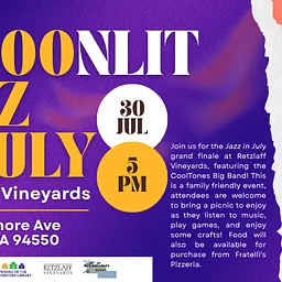 Moonlit Jazz in July – Featuring the CoolTones Big Band!