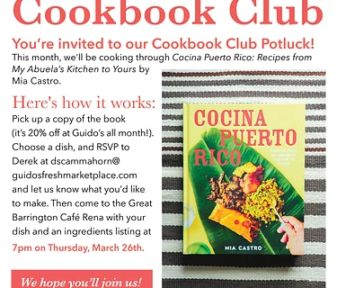 Cookbook Club Potluck: Cocina Puerto Rico by Mia Castro