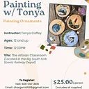PAINTING WITH TONYA (Ornaments)
