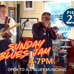 BLUES JAM 4-7PM