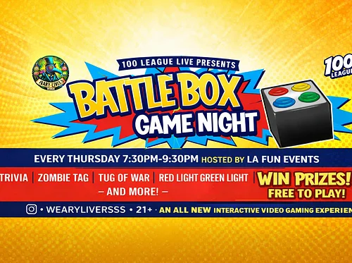 Battle Box Game Night | 21+