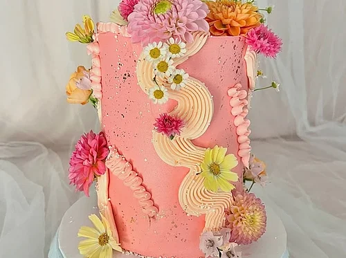 Abstract art Cake Decorating