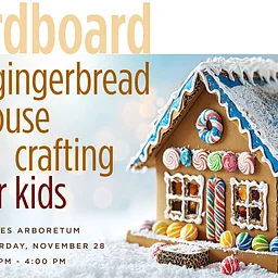 Cardboard Gingerbread House Crafting for Kids