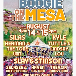 NEW TERRAIN BREWING CO & Boogie on the Hill PRESENT boogie on the mesa • live music festival •