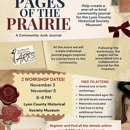 Pages of the Prairie: A Community Art Junk Journal