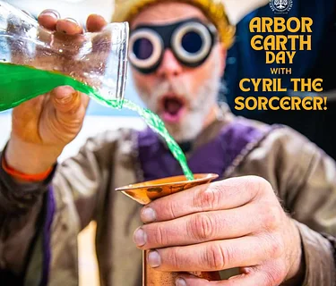 Cyril the Sorcerer at Arbor Earth Day