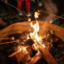 She's Outdoors: Campfire & Night Vision