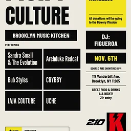 P.O.P. Culture: Live at Brooklyn Music Kitchen + Sock Drive