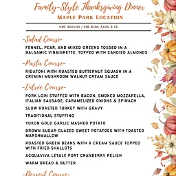 Thanksgiving Dining