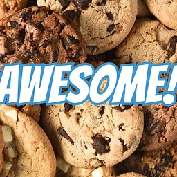 Awesome cookie pop up