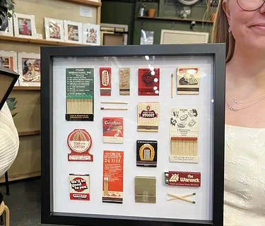 Vintage Matchbook Frame Workshop