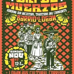Dia De Muertos En Barrio Logan