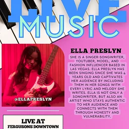 Live Music: Ella Preslyn