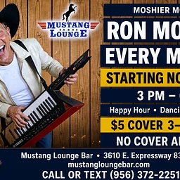 Ron Moshier on Moshier Monday at Mustang Lounge