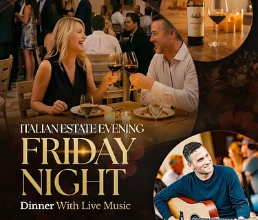 Friday Night Dinner with Live Music – Patrick Walsh
