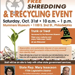 Free Shredding and E-Recycling Event