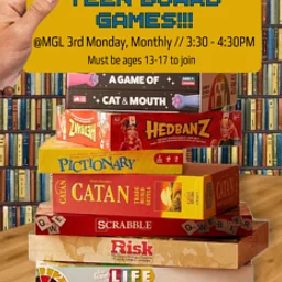Teen Board Game Club at MGL