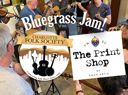Bluegrass Jam at The Print Shop