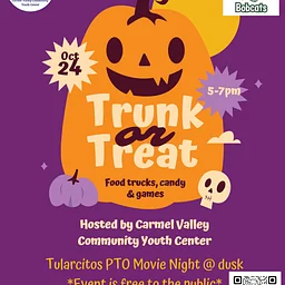Trunk or Treat & Tularcitos PTO Movie Night!