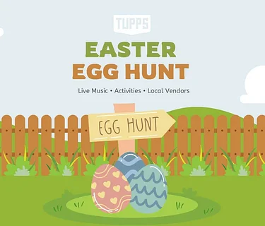 Easter Egg Hunt at TUPPS
