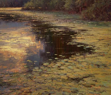 BAA 4-Day Workshop with Artist Kami Mendlick / “The Shape of Water: Painting the Illusion of Water Reflections with Oil Paints”