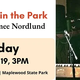 LIVE MUSIC: "Music in the Park with Aimee Nordlund" @ Josh Hanson Memorial Shelter | Maplewood State Park, Pelican Rapids