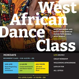 West African Dance Class with Yael Bernhard