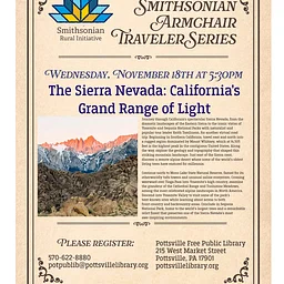 The Sierra Nevada: California’s Grand Range of Light (Smithsonian Armchair Traveler Series)
