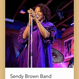 October 10th Saturday. Sendy Brown Band