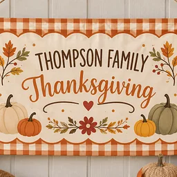 Thanksgiving Banner Drop-In Workshop