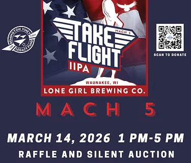 Take Flight – Mach 5 Beer Release + Fundraiser for the Remington Viney Legacy Foundation