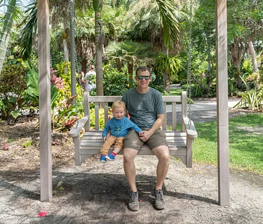Explore the Garden with Dad!