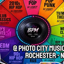 DJ Roulette : Music Genre Wheel Spin every 20 Minutes!