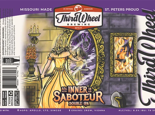 Inner Saboteur Double IPA Release