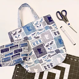 "Sewcial" Studies: Market Bag & Matching Zipper Pouch + Skill Building with Carolyn Fortier
