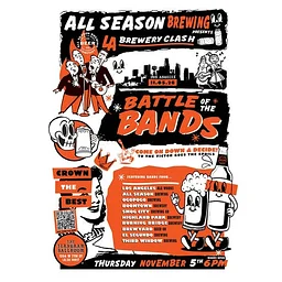 All Season Brewing Battle of the Bands