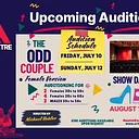 Auditions: The Odd Couple (female version)